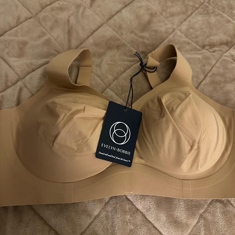 Women's Tan Evelyn and Bobbie Bra